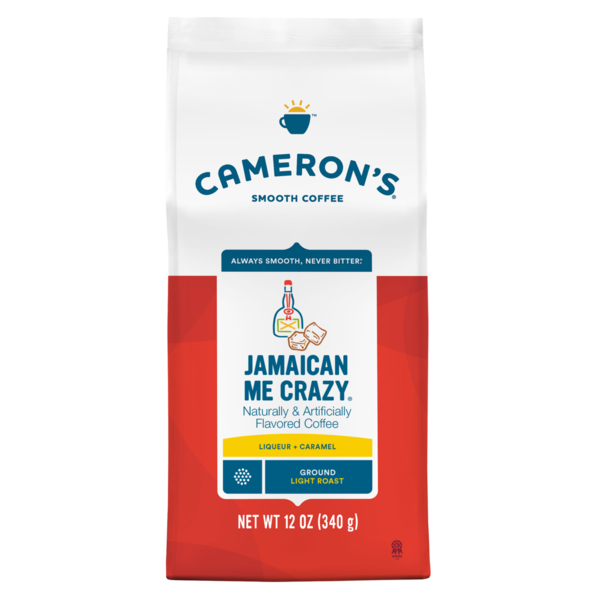 Coffee Cameron's Coffee, Ground, Light Roast, Jamaican Me Crazy, Smooth hero