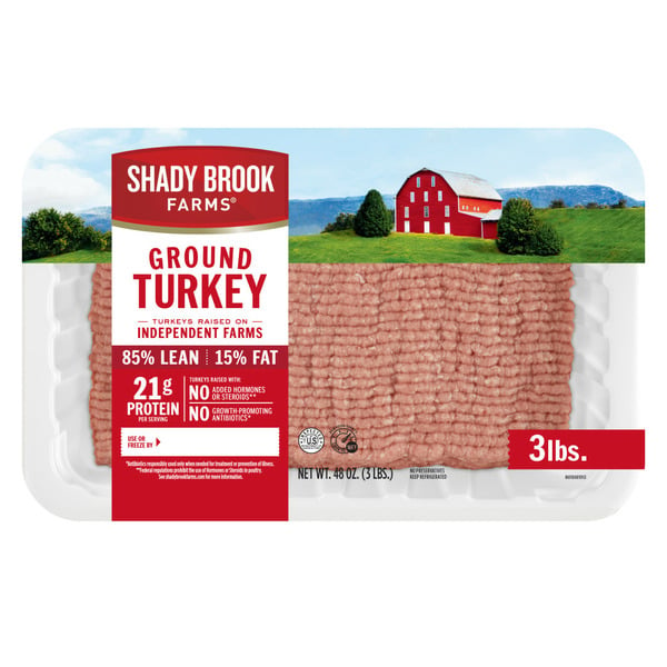 Chicken & Poultry Shady Brook Farms® Fresh 85% Lean Ground Turkey hero