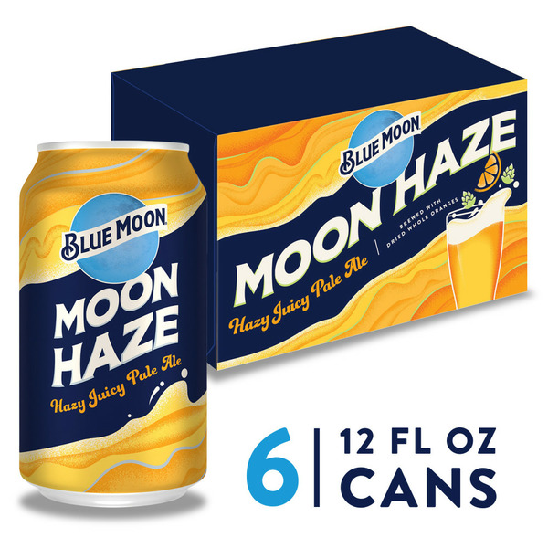 Ales Blue Moon Hazy Pale Ale Beer, Craft Beer hero