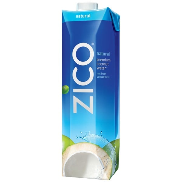 Juice & Nectars ZICO Natural 100% Coconut Water Drink, No Sugar Added Gluten Free hero