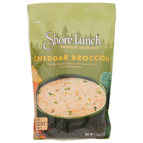 Soup, Broth & Bouillon Shore Lunch Soup Mix, Cheddar Broccoli, Premium hero