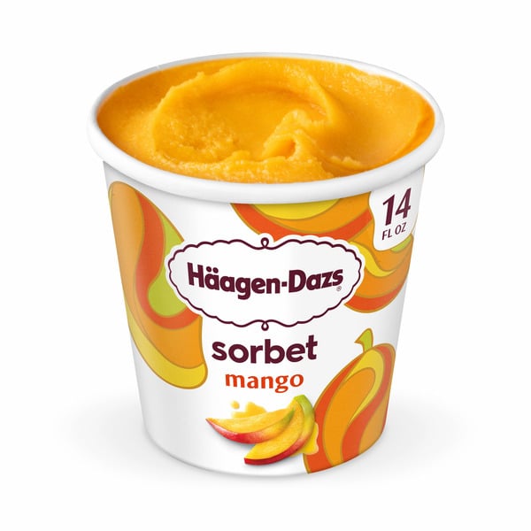 Ice Cream & Toppings Haagen-Dazs Mango Sorbet hero