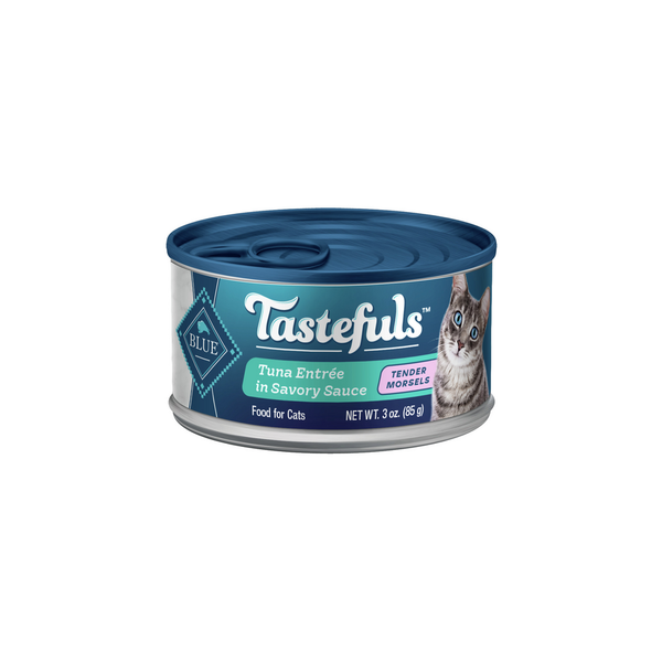 Blue Buffalo Tastefuls Natural Tender Morsels Wet Cat Food, Tuna Entrée hero