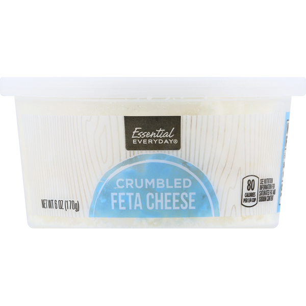 Packaged Cheese Essential Everyday Cheese, Feta, Crumbled hero