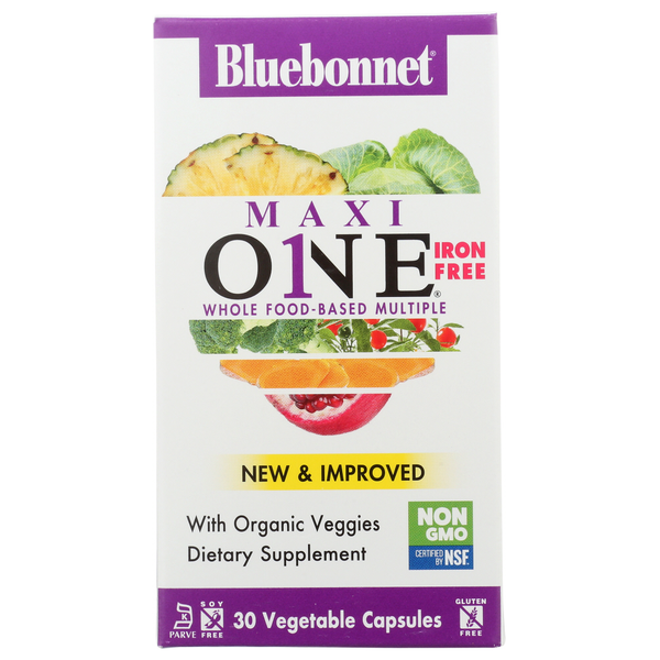 Vitamins & Supplements Bluebonnet Maxi One (Iron-Free) hero