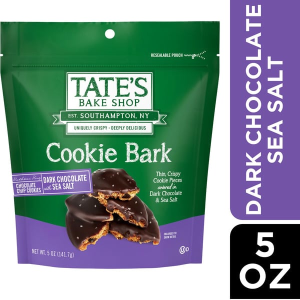 Cookies & Cakes Tate's Bake Shop Chocolate Chip Cookies With Dark Chocolate And Sea Salt hero