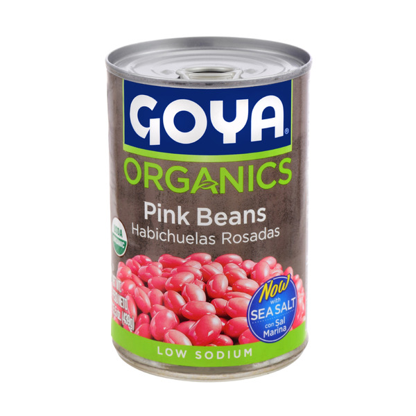 Canned Meat, Seafood & Beans Goya Premium Organic Pink Beans hero