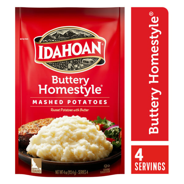 Dry Goods & Pasta Idahoan® Buttery Homestyle® Mashed Potatoes hero