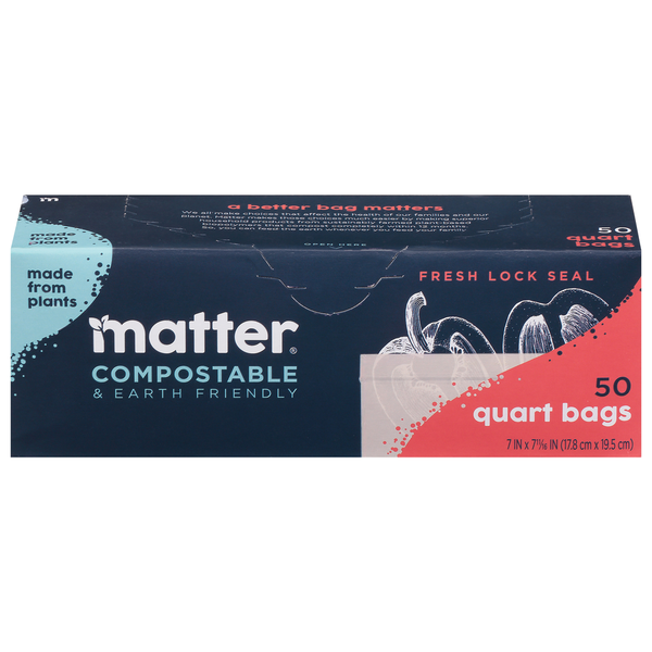 Food Storage Matter Quart Bags hero