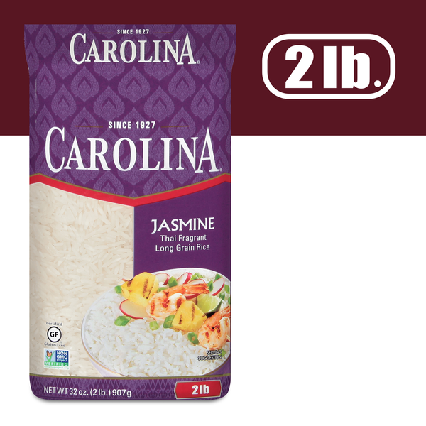 Rice & Grains Carolina Jasmine Thai Fragrant Long Grain Rice hero