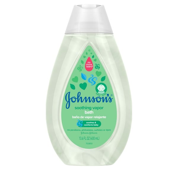 Baby Bath & Body Care Johnson's Soothing Vapor Baby Bath, Hypoallergenic hero