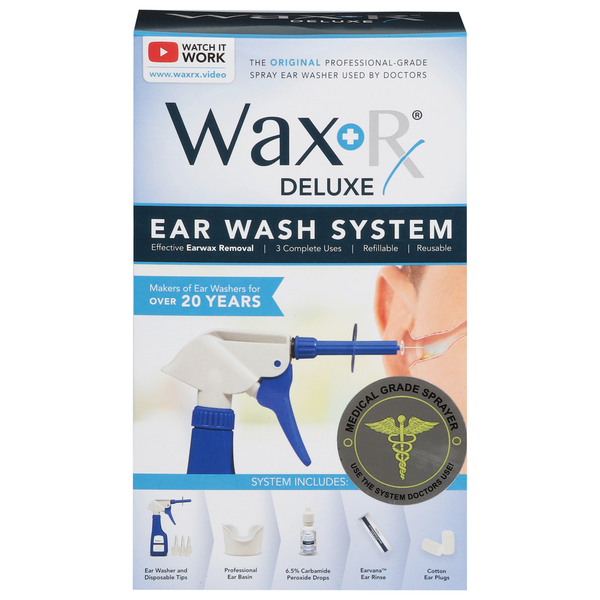 Eye & Ear Care WaxRx Ear Wash System hero