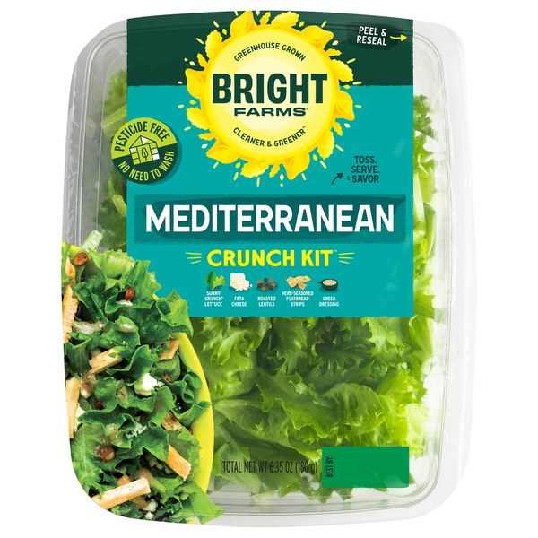 Bright Farms Crunch Kit, Mediterranean hero