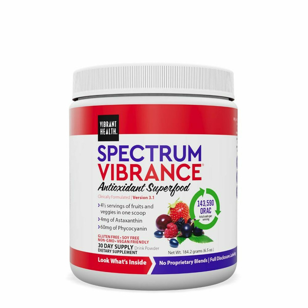 Vitamins & Supplements Vibrant Health Spectrum Vibrance Antioxidant Superfood hero