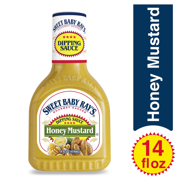 Marinades & Meat Preparation Sweet Baby Ray’s Dipping Sauce, Honey Mustard hero