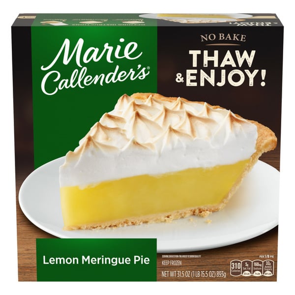 Frozen Dessert & Novelties Marie Callender's Lemon Meringue Pie Frozen Dessert hero