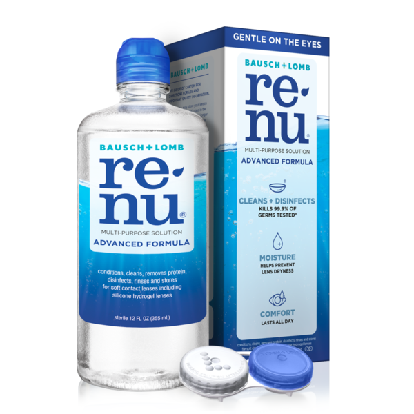 Eye & Ear Care renu® Multi-Purpose Contact Lens Solution hero