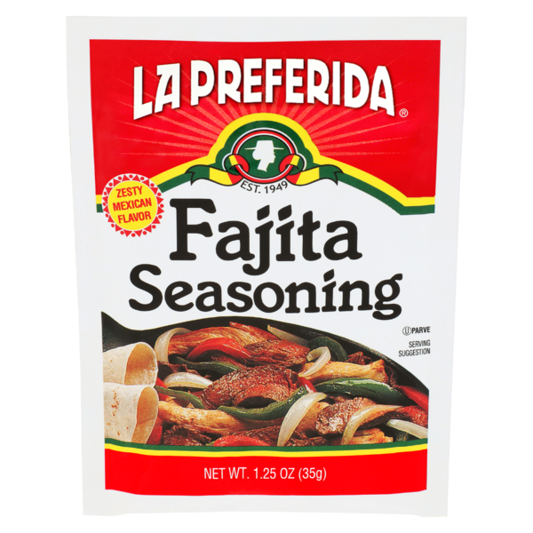 Latino Foods La Preferida Fajita Seasoning Mix, Mexican Spices hero