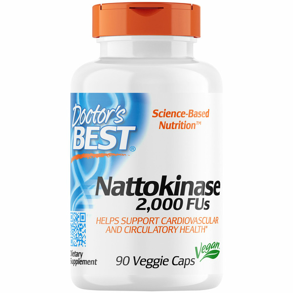 Heart Health Doctor’s Best Nattokinase 2000 Fu hero