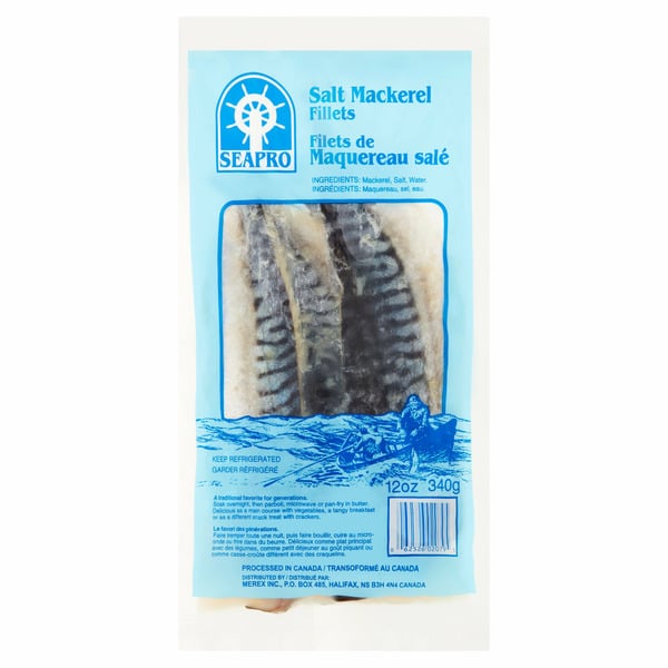 Frozen Seafood Store Brand Salt Mackerel Fillets hero