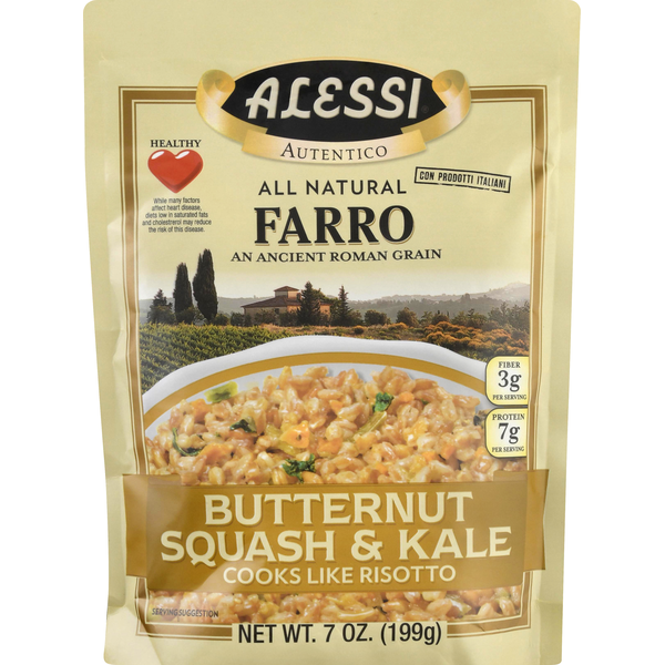 Instant Foods Alessi Farro, Butternut Squash & Kale hero