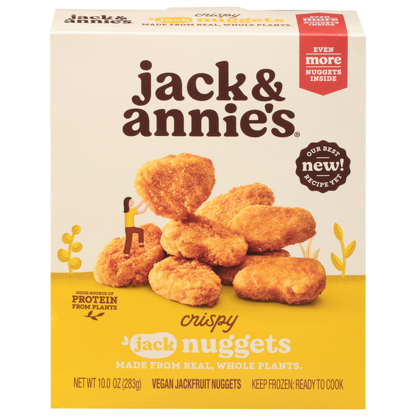 jack & annie's Jackfruit Nuggets, Vegan, Crispy hero