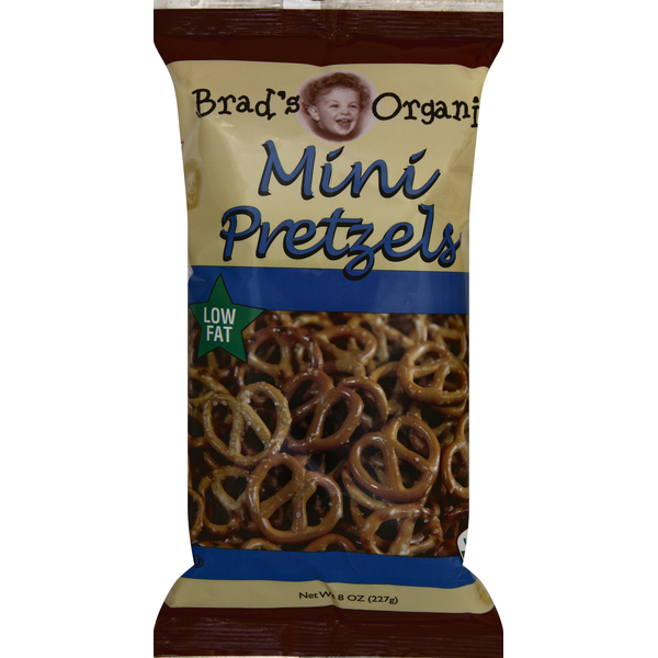 Chips & Pretzels Brads Organic Pretzels, Mini hero