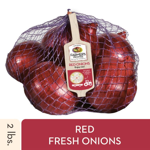 Fresh Vegetables Farmer's Promise Red Onion hero