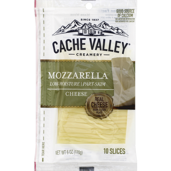 Packaged Cheese Cache Valley Cheese, Low-Moisture Part-Skim Mozzarella hero