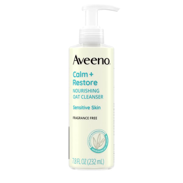 Facial Care Aveeno Calm + Restore Gentle Nourishing Oat Face Cleanser hero