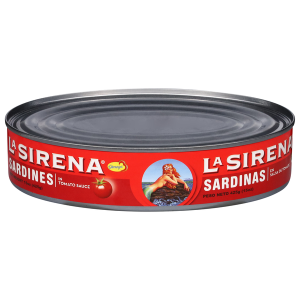 Canned Meat, Seafood & Beans La Sirena Sardines hero