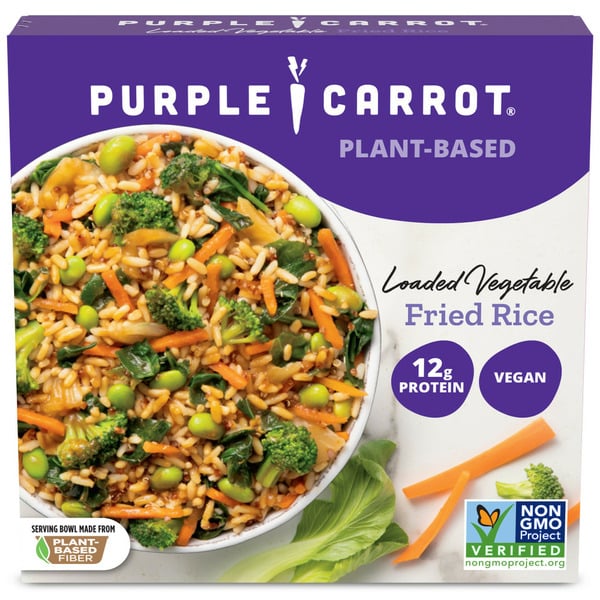 Frozen Meals Purple Carrot Plant-Based Loaded Vegetable Fried Rice, Frozen Meal hero