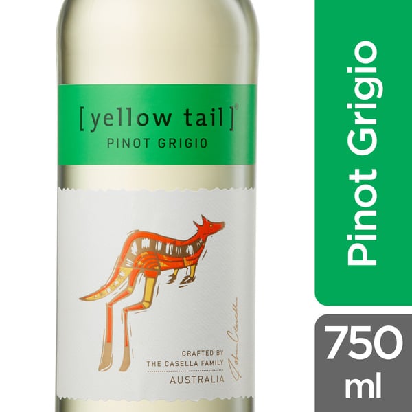 Everyday, Value, and Specialty [yellow tail] Pinot Grigio hero