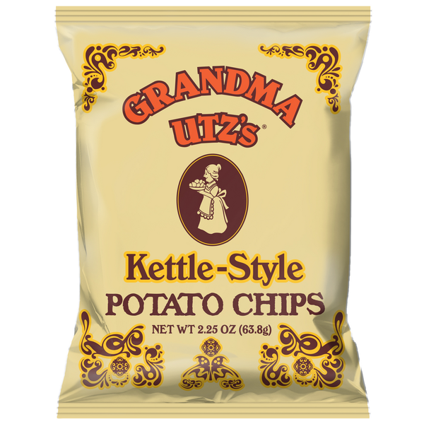 Chips & Pretzels Utz Grandma Handcooked Potato Chips hero