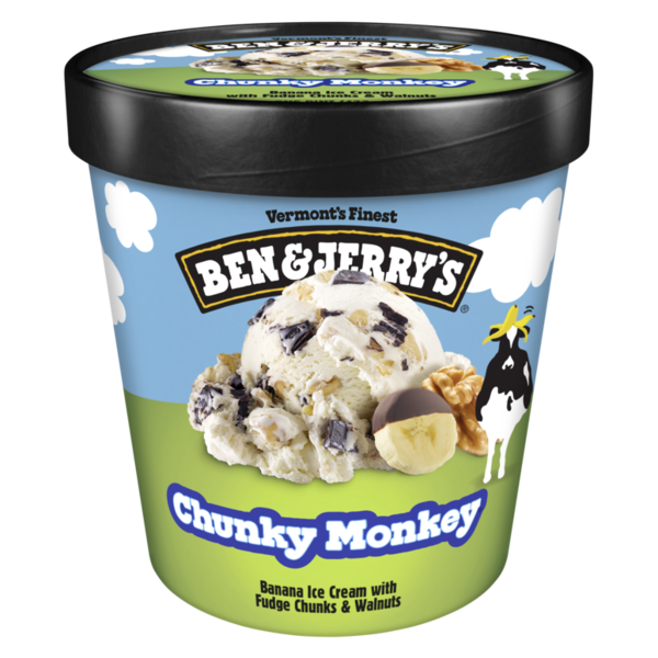 Ice Cream, Novelties & Ice Ben & Jerry's Chunky Monkey® Banana Ice Cream Pint hero