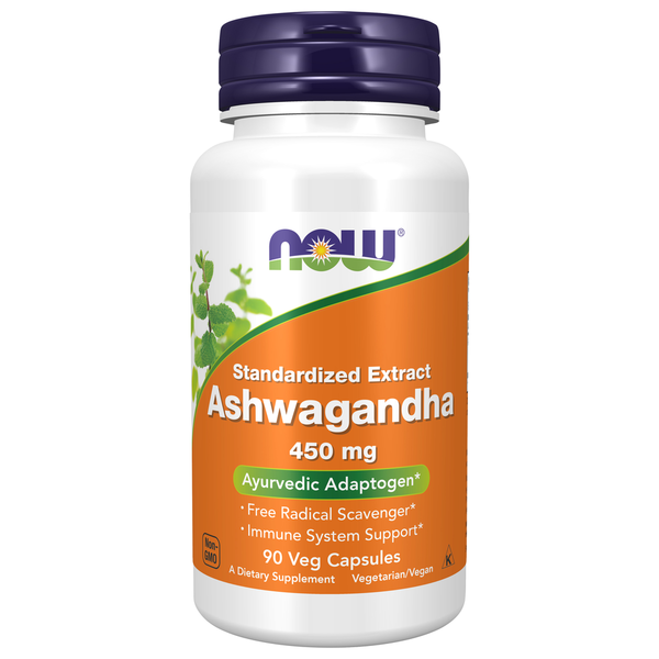 NOW Ashwagandha 450 mg hero