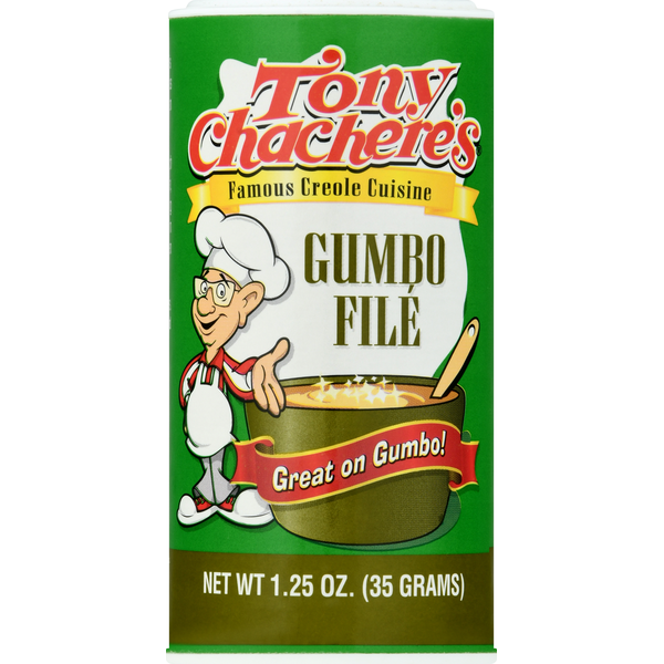 Spices & Seasonings Tony Chachere's Gumbo File hero