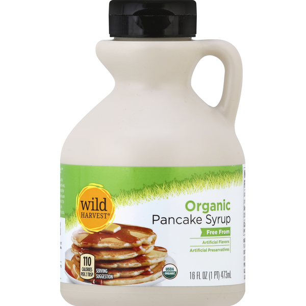 Honeys, Syrups & Nectars Wild Harvest Pancake Syrup, Organic hero