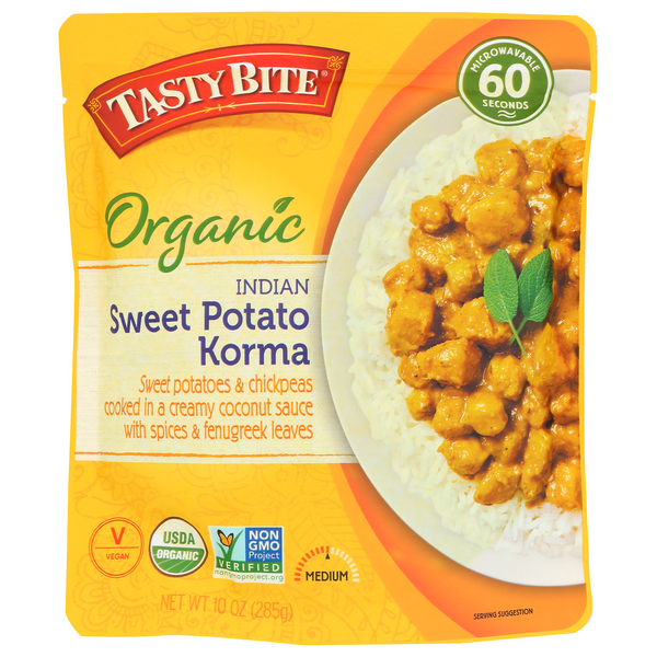 Tasty Bite Organic Indian Sweet Potato Korma hero