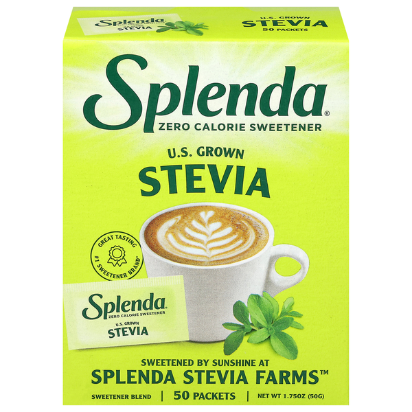 Splenda Sweetener, Zero Calorie, Stevia hero