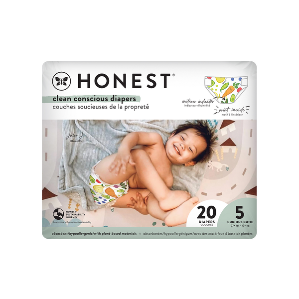 Baby Bath & Body Care The Honest Company Clean Conscious™ Diapers, So Delish, Size 5 hero