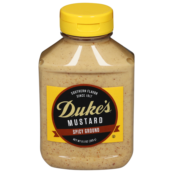 Condiments Duke's Mustard, Spicy Ground hero