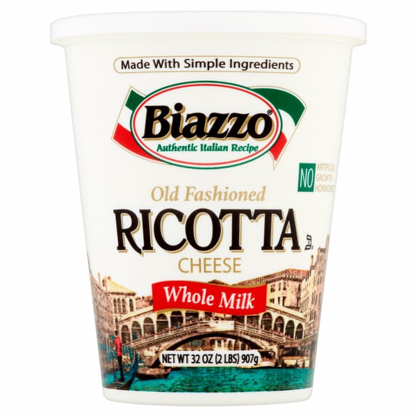 Specialty Cheeses Biazzo Old Fashioned Whole Milk Ricotta Cheese hero