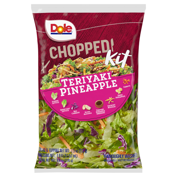 Frozen Produce Dole Chopped Kit, Teriyaki Pineapple hero