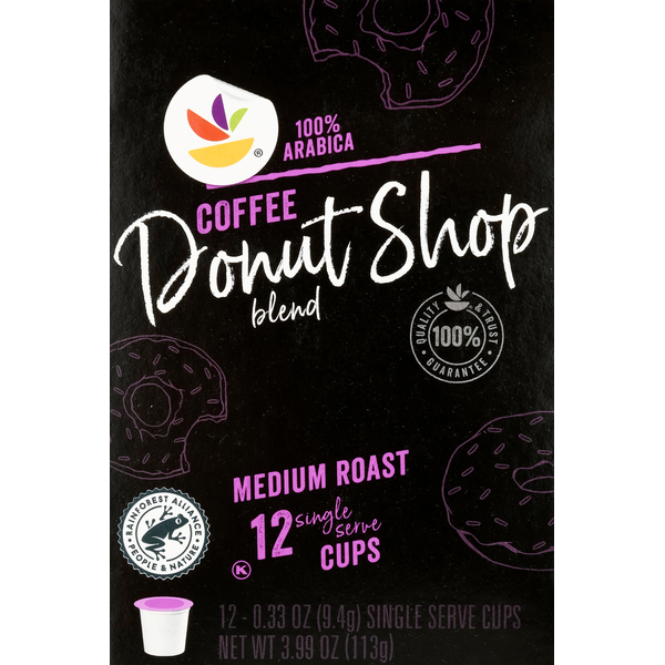 Coffee Store Brand Coffee, 100% Arabica, Medium Roast, Donut Shop Blend, Single Serve Cups hero