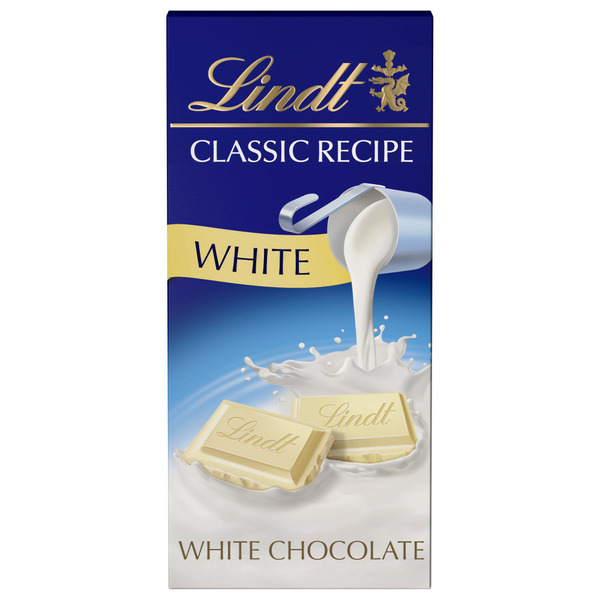 Candy, Chocolate & Gum Lindt Classic Recipe White Chocolate Candy Bar hero