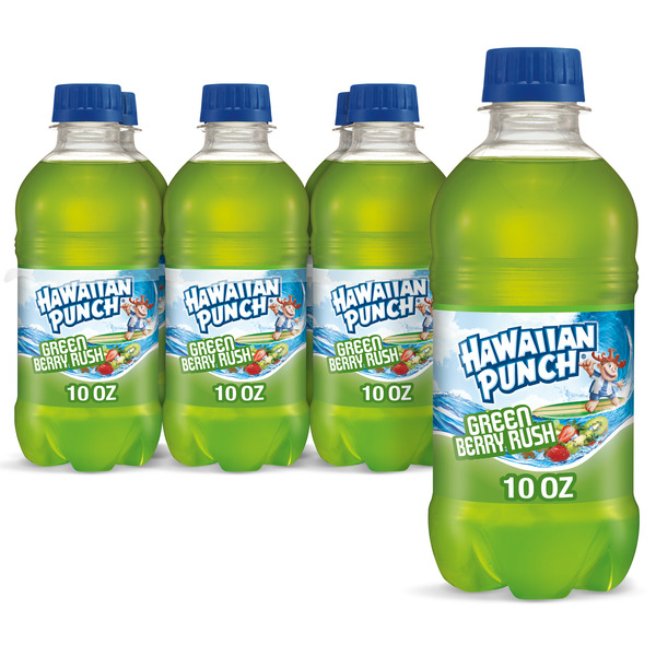 Juice & Nectars Hawaiian Punch Juice Drink, Green Berry Rush hero