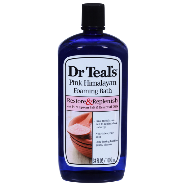 Body Lotions & Soap Dr Teal’s Foaming Bath, Pink Himalayan hero