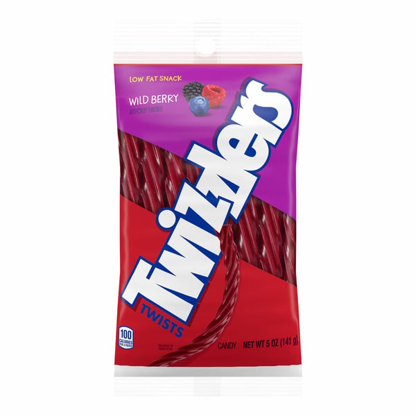 Twizzlers Wild Berry Flavored Licorice Style Low Fat Candy hero