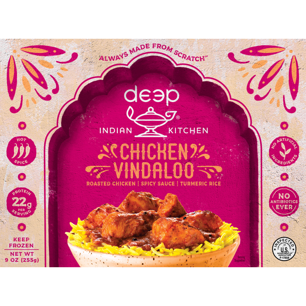 More International Foods Deep Indian Kitchen Chicken Vindaloo hero